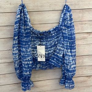 New Zara Off the Shoulder Top